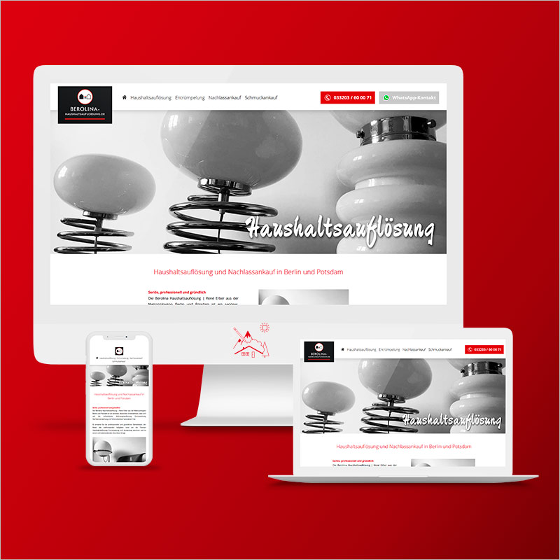 Referenz Internetseite der Werbeagentur und Kreativagentur Thurgau