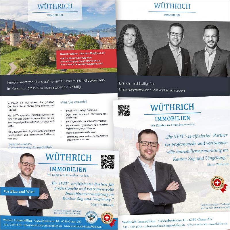 Referenz Flyer Grafikdesign der Werbeagentur und Kreativagentur Thurgau
